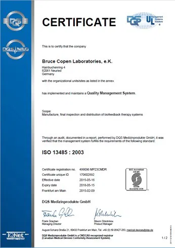 Conformity standard 6